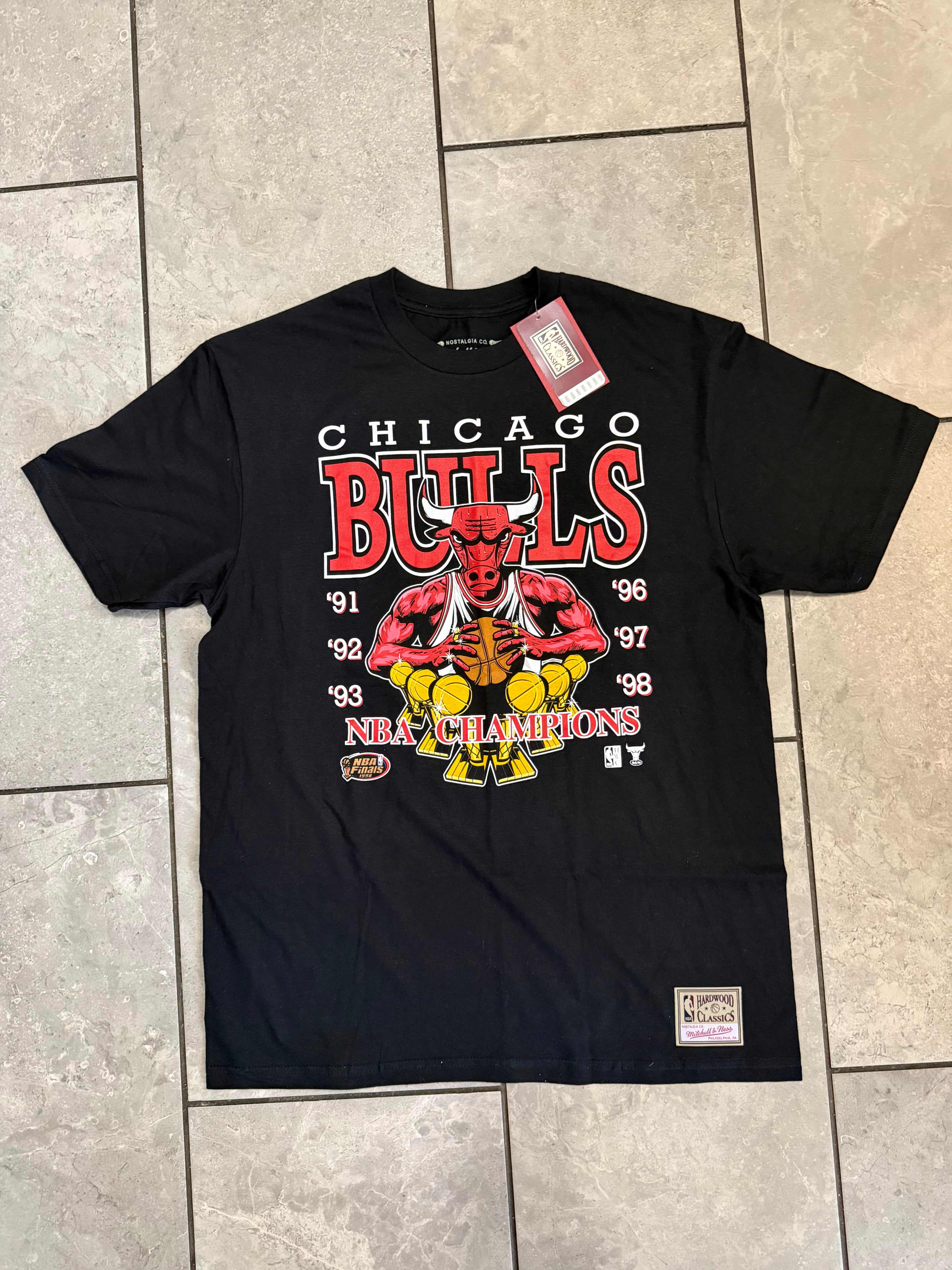 Chicago Bulls Mitchell & Ness Champions T-shirt