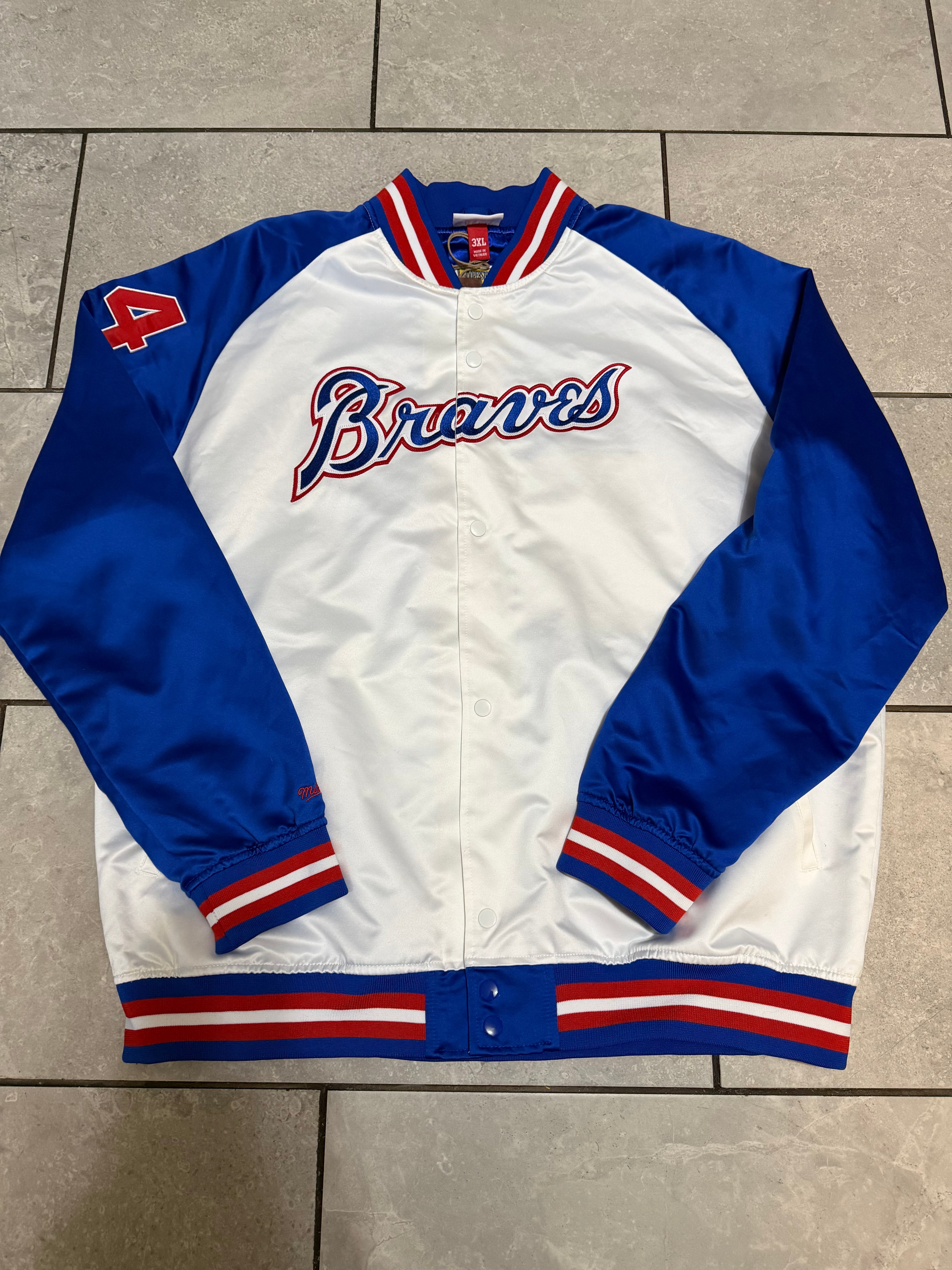 Atlanta Braves Mitchell & Ness Jacket