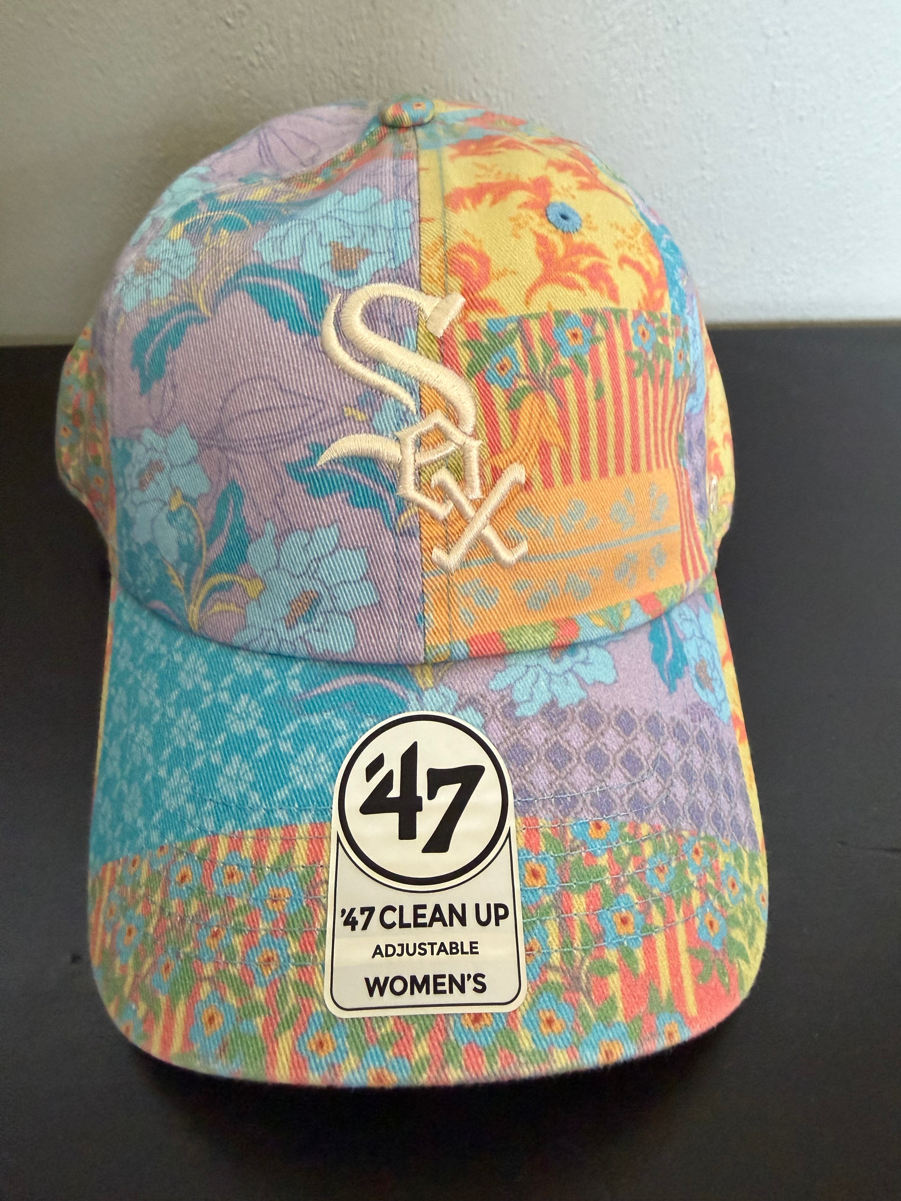 Chicago White Sox Floral 47 Adjustable Hat