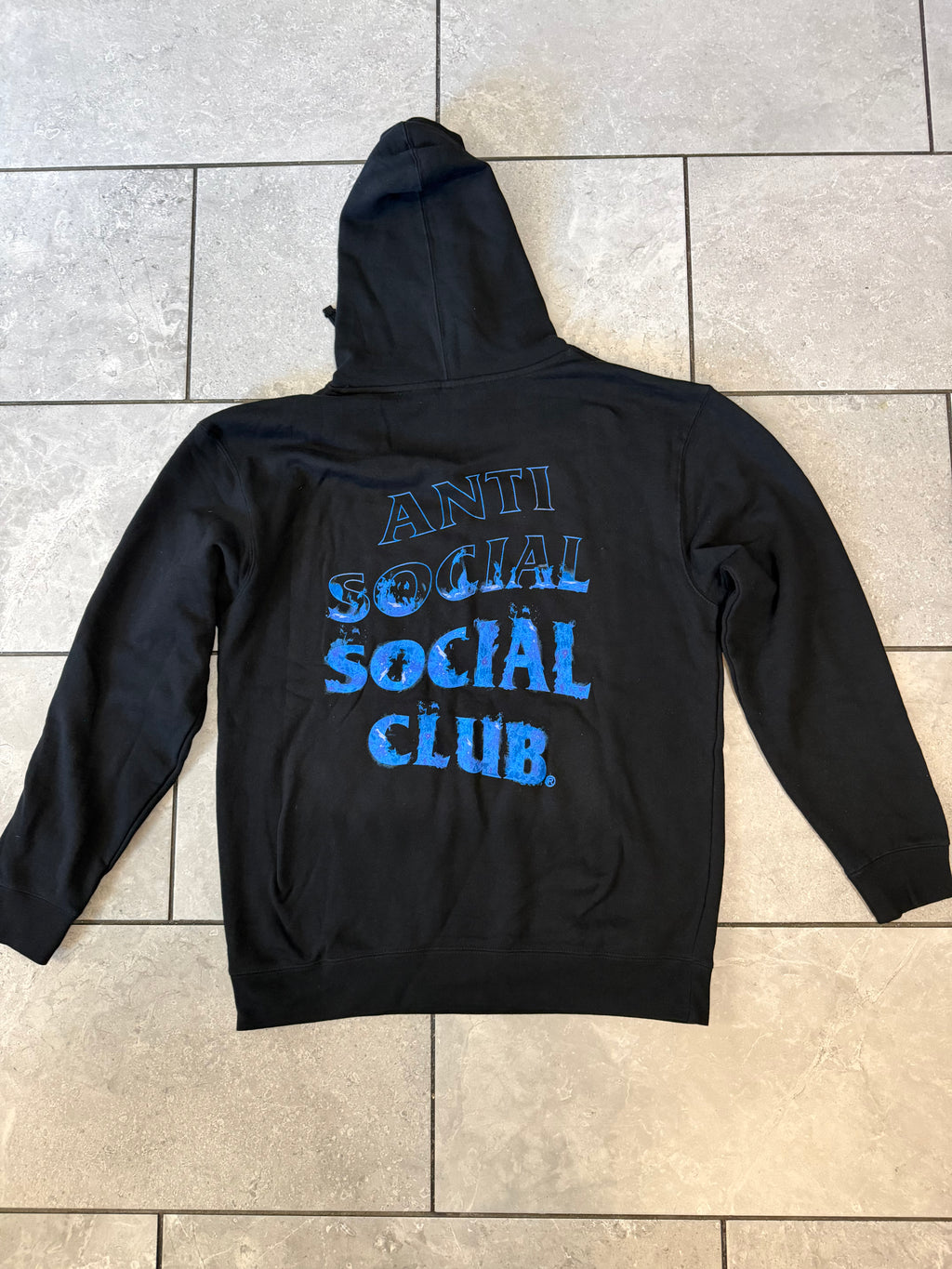 Anti Social Social Club Blue Hoodie